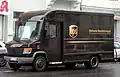 UPS-Lieferwagen P600 auf Mercedes-Benz-Vario-Basis