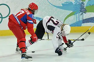 Jekaterina Smolenzewa (li.), Olympia 2010