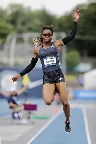 Shakeelah Saunders Rang neun mit 6,32&nbsp;m