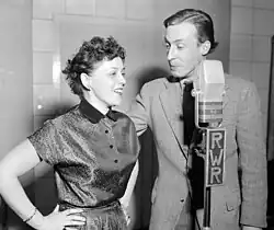 Erni Bieler mit Peter Alexander (†&nbsp;2002)