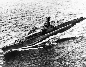 USS Aspro (SS-309) während des Zweiten Weltkrieges