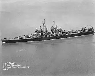USS Dayton im April 1945