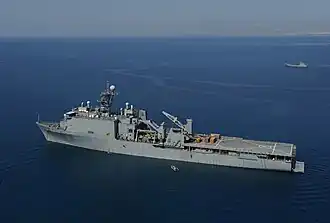 Die Gunston Hall vor Haiti, 2010