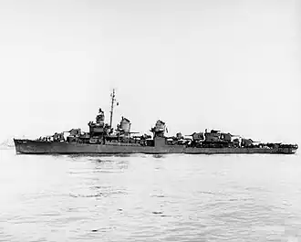 USS Jenkins (DD-447) vor Mare Island am 15. Januar 1944