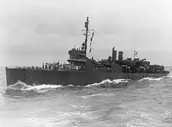 USS McKean (APD-5) August 1942