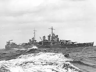 Die Wichita in Scapa Flow, April 1942