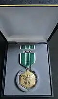 US Army Commendation Medal – Orden in Box mit Ordenspangen