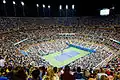 Abendveranstaltung im Arthur Ashe Stadium 2014