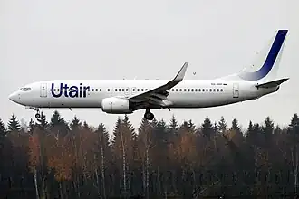 Boeing 737-800 der Utair