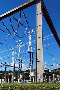 Scherentrenner für 220 kV, geschlossen