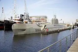 U&nbsp;2540 als Museumsboot in Bremerhaven (2002)