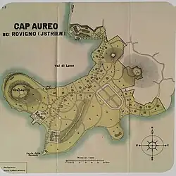 Übersichtskarte des geplanten Parks