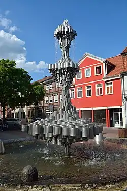 Schnellenmarktbrunnen Uelzen, 1980