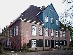 Klosterhof 5a, das ehemalige Siehenhaus mit südlichem Kreuzgangflügel