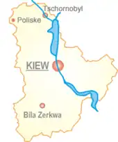 Poliske in der Ukraine