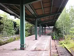 Jetziger Bahnsteig in Ulm Hbf (2012)