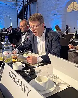 Ulrich Thoden spricht auf der OSZE PV in Porto am 03.07.2025