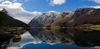 Ulvikfjord, ein Seitenarm des Hardangerfjords