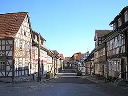 Marktstraße in der historischen Altstadt