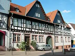 Fachwerkhäuser in der Schwanengasse