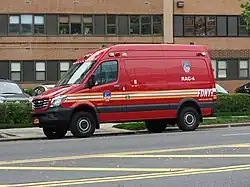 Gerätewagen RAC&nbsp;4 in Queens