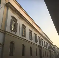 Die von Leopold Pollack entworfene Fassade, 1785.