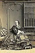 Unbekannte Frau, um 1860