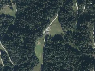 Untere Raineralm aus der Vogelperspektive