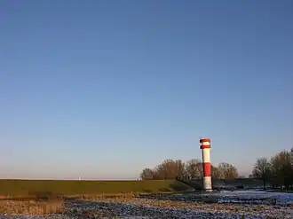 Unterfeuer Krautsand an der Elbstraße