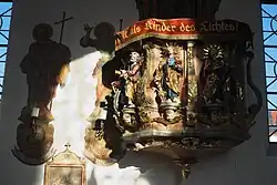 Evangelisten am Kanzelkorb