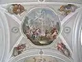 Deckenfresko in St.&nbsp;Ursula, Unterlangkampfen