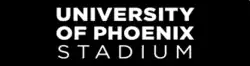 Ehemaliges Logo des University of Phoenix Stadium