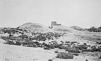 Königsgräber in Gamla Uppsala, 1895