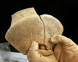 Zwei passige Fragmente einer Nienburger Tasse