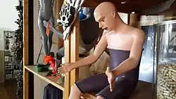 Arbeiten von Katzenstein in seinem Atelier in Tel Aviv, 14. April 2017