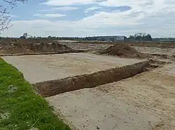 Grabungsschnitt, 2015