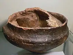 Gefäßkeramik des Typs Nienburger Tasse vom Urnengräberfeld Hohnhorst