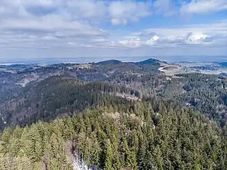 Ursersberg mit Blick auf den Blender