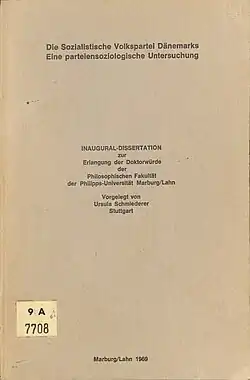 Sozialistische Volkspartei Dänemarks (1969)