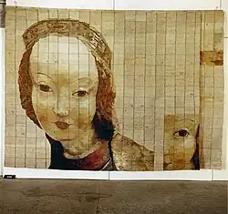 "Schönheitsidealen" 9. Internationale Biennale der Textilkunst, Lausanne, 1979