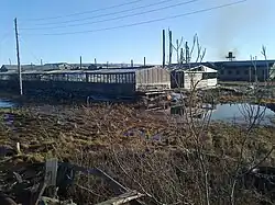 Verlassene Osjornaja-Straße