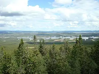 Aussicht vom Granberget