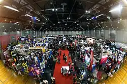 Volle Hallen der Vienna Comic Con 2019.