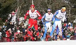 Anfangsphase des&nbsp;Rennens