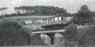 Der VT als RAG VT 02 zwischen Gotteszell und Viechtach