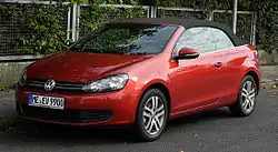 VW Golf Cabriolet (2011–2016)