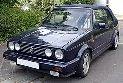 VW Golf Cabrio (1987–1993)