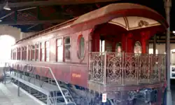 Salonwagen des Präsidenten Getúlio Vargas im Museu do Trem do Rio de Janeiro