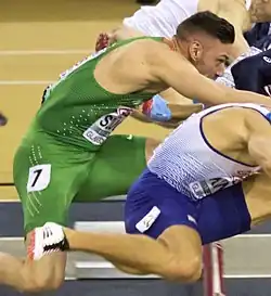 Valdó Szűcs – ausgeschieden als Fünfter in&nbsp;13,60&nbsp;s