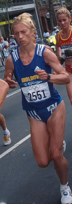 Valentina Enachi gab das Rennen&nbsp;auf